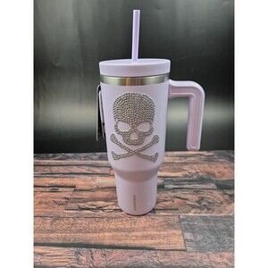 Hydrapeak 2024 Halloween Rhinestone Skull Lilac Tumbler Ltd‎ Edition NWT Flawed